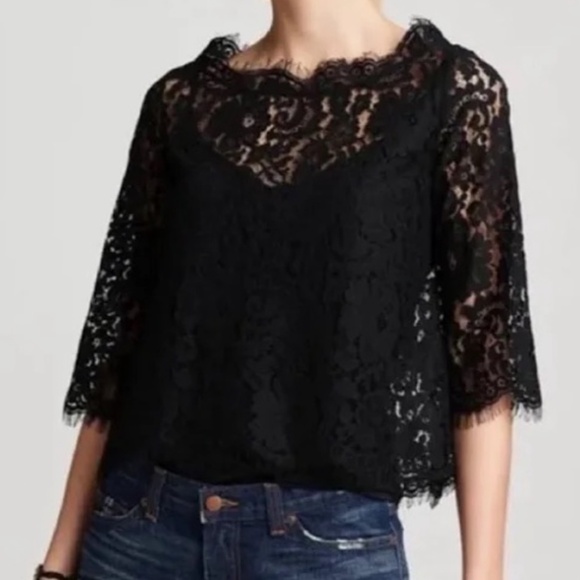 JOIE Lace Top - Picture 3 of 6